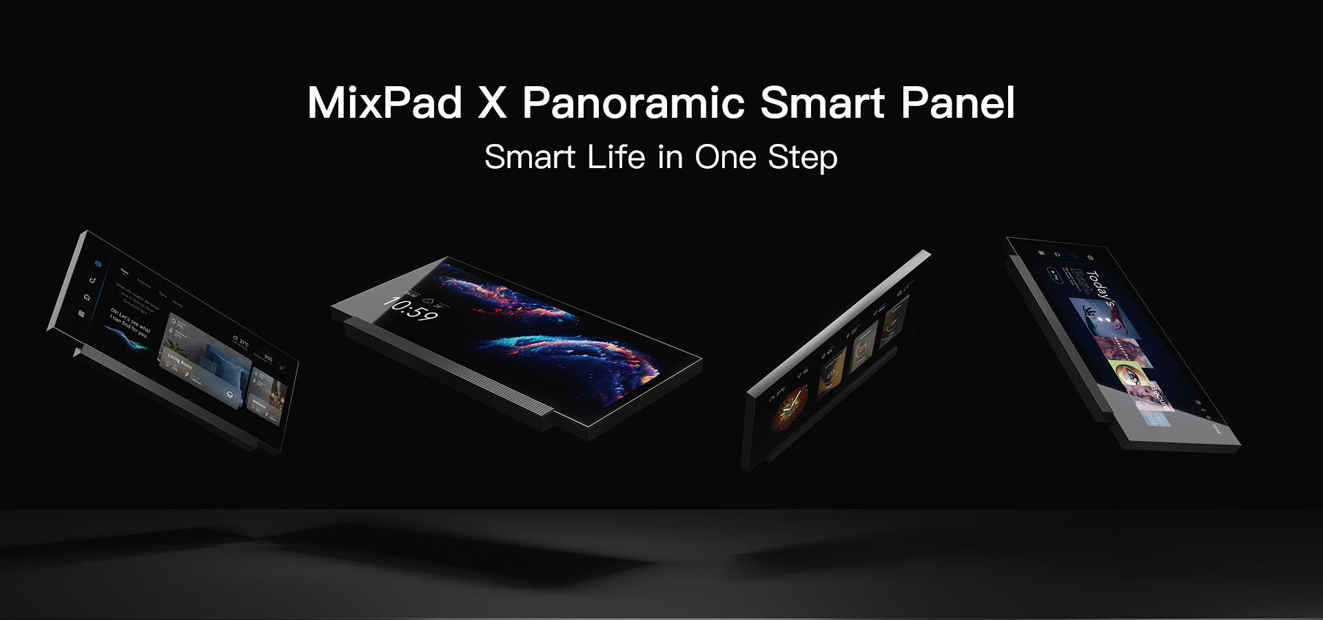 MixPad X panoramic smart control panel